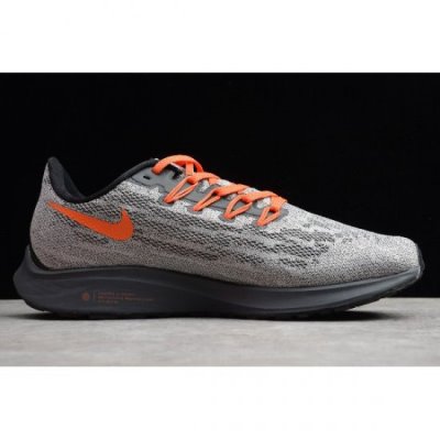 Nike Erkek Air Zoom Pegasus 36 Gri / Turuncu Koşu Ayakkabısı Türkiye - 1T24YWKZ